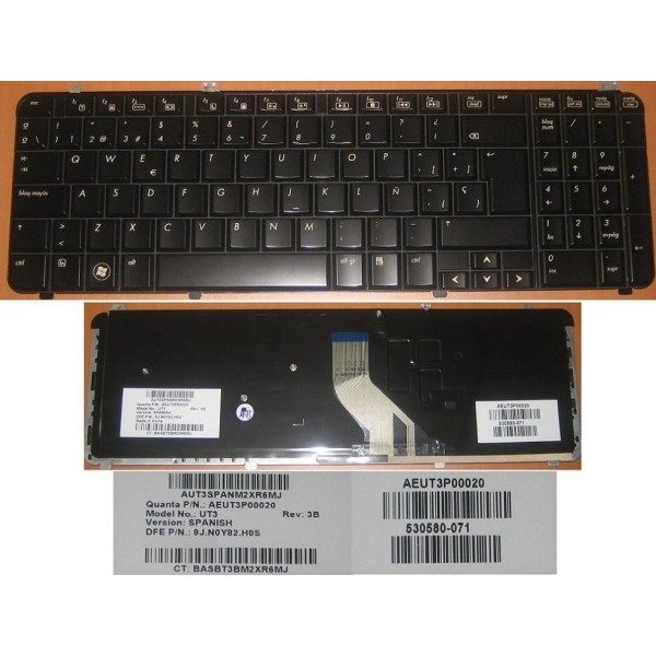 Teclado Original Hp Dv6, Dv6-1000, Dv6-2000