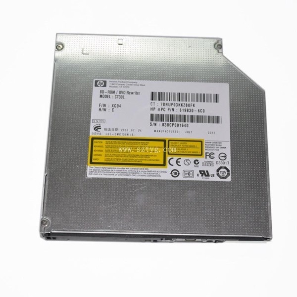Blu-ray Lector Hp Combo Dvdrw Interno Hp Ct30i