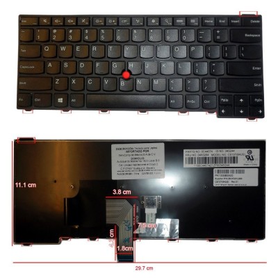 Teclado Lenovo T440