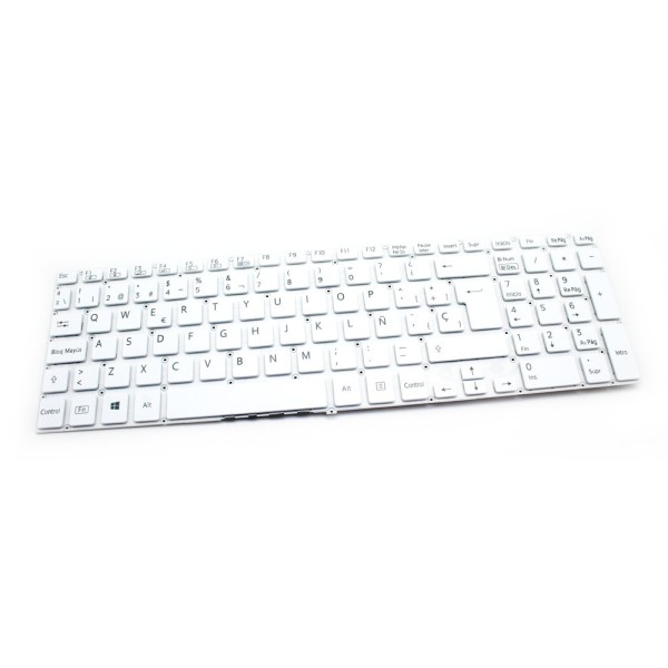 Teclado Sony Vaio SVF152 Series Blanco Retroiluminado