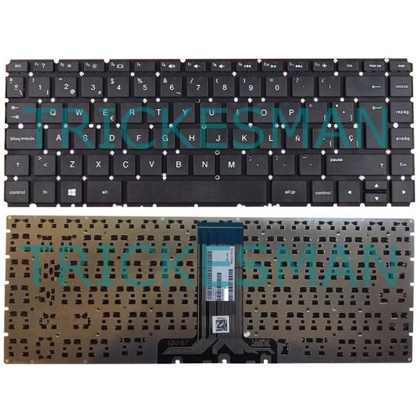 Teclado Hp 14-ab 14ab 14-ab 14-ab000 14-ab100 Hp14ab Negro